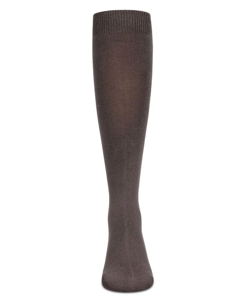 MeMoi Little Girls Kids' Basic Soft Rayon Knee High Socks