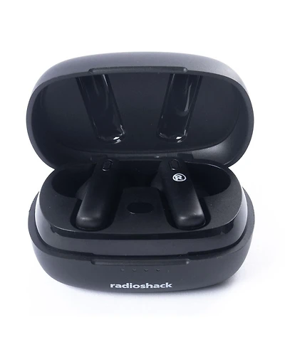 RadioShack Wireless Headphones 400MAH Active Noise Cancelling IPX5 Black 3304382