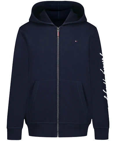 Tommy Hilfiger Boys 2T-7 Full Zip Hoodie
