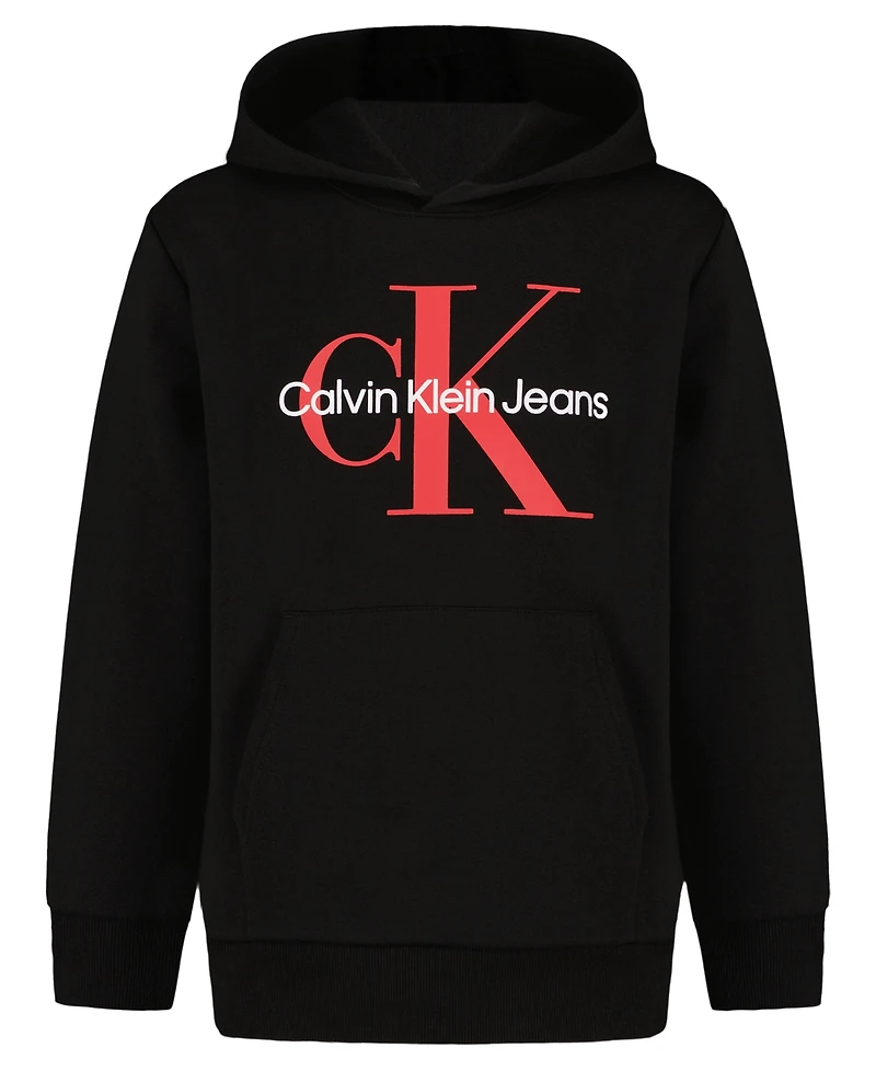 Calvin Klein Boys 8-20 Old School Logo Pullover Hoodie