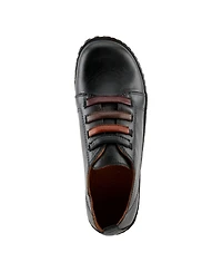 Spring Step Emmalina Leather Slip-On Shoe with Removable Insole and No-Tie Elastic Laces
