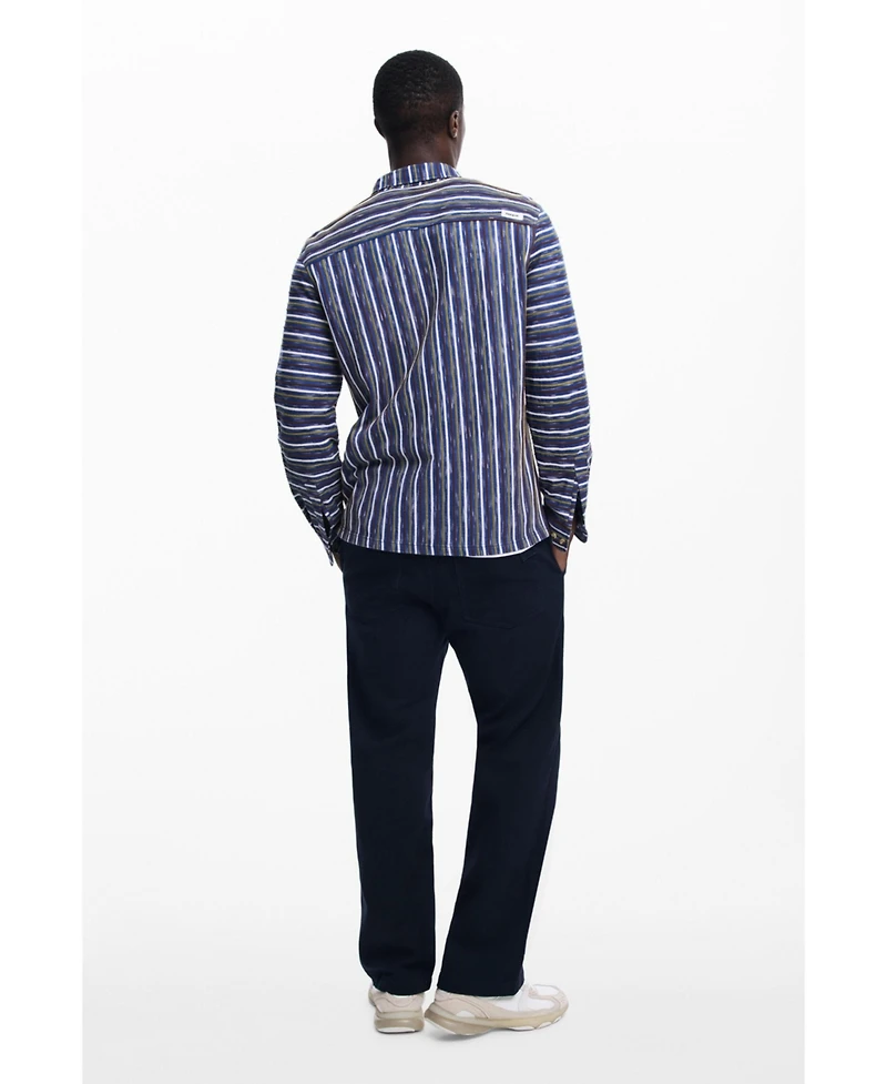 Desigual Men's Multicolor striped shirt