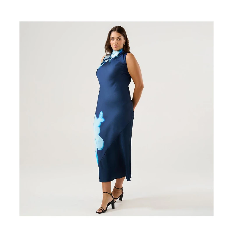 Mayla High Neck Dres