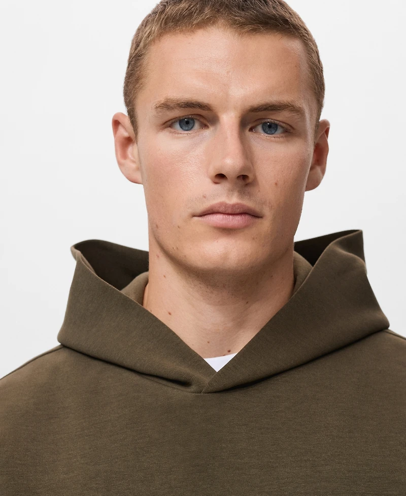 Mango Men's Regular-Fit Hoodie