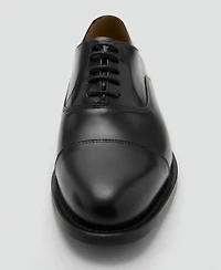 Mango Men's Oxford Style Leather Shoes
