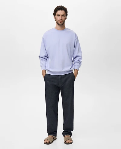 Mango Men's Cotton Sweatshirt