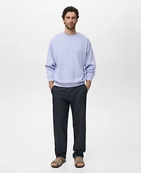 Mango Men's Cotton Sweatshirt