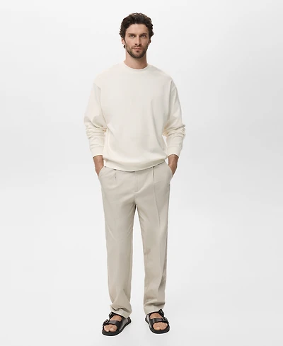 Mango Men's Cotton Sweatshirt