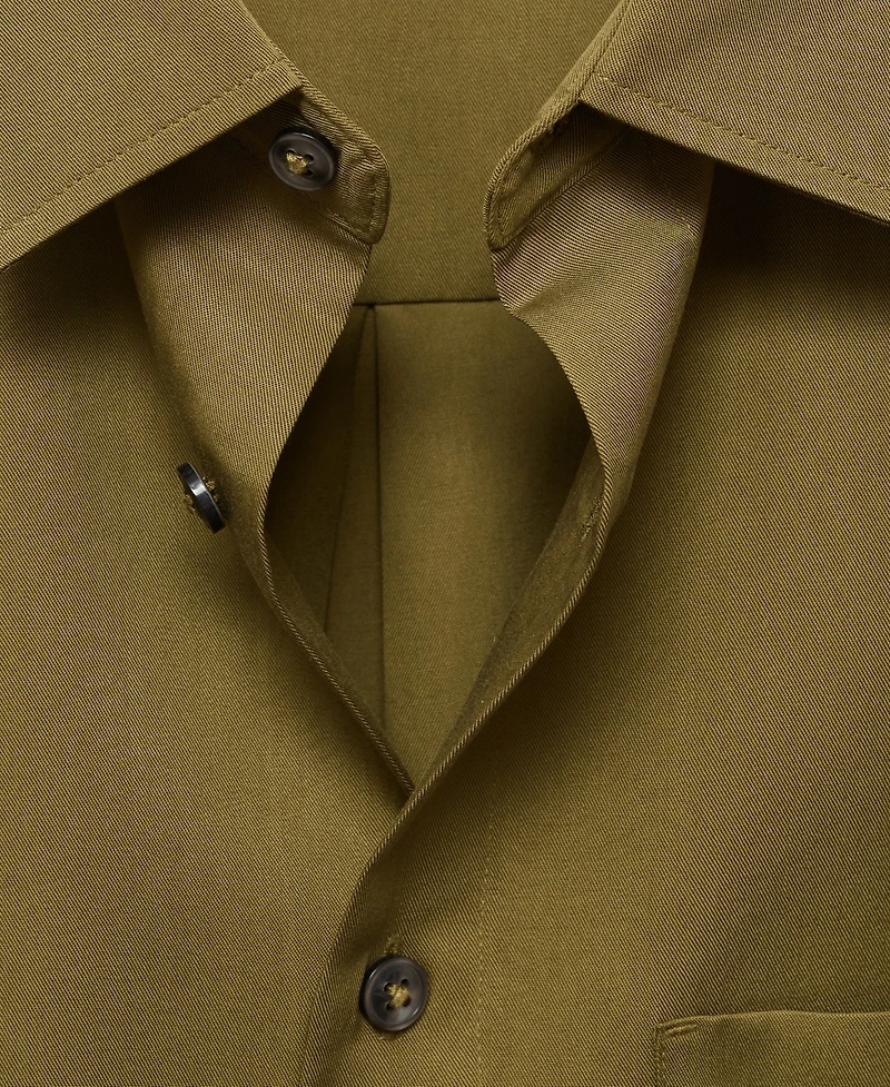 Mango Men's Lyocell Pocket Shirt