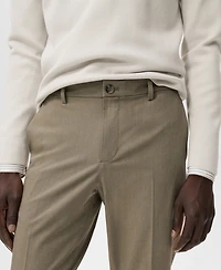 Mango Men's Bologna Slim-Fit Comfort-Stretch Pants