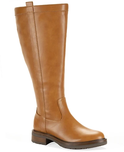 Style & Co Women's Terryy Wide-Calf Round Toe Tall Boots, Macy's Exclusive