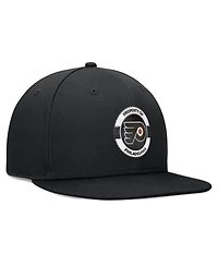Fanatics Men's Black Philadelphia Flyers Authentic Pro Training Camp Snapback Hat