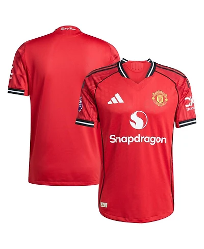 Adidas Men's Red Manchester United Home 2025/26 Authentic Player Jersey