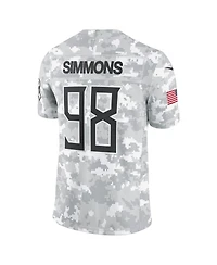 Nike Men's Jeffery Simmons Arctic Camo Tennessee Titans 2024 Salute to Service Limited Jersey