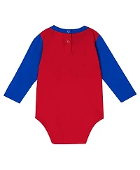 Outerstuff Baby Boys and Girls 2-Piece New York Giants Double Up Long Sleeve Bodysuit Pants Set