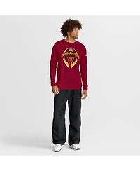 Nike Men's Burgundy Washington Commanders Primetime Legend Icon Performance Long Sleeve T-Shirt