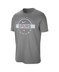 Nike Men's Charcoal San Antonio Spurs Authentic Practice T-Shirt