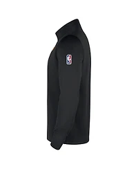 Nike Men's Black Phoenix Suns 2025/26 Authentic Coaches Quarter-Zip Dri-Fit Hoodie