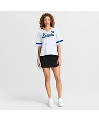 Fanatics Women's White Kentucky Wildcats Hometown Premium Script T-Shirt