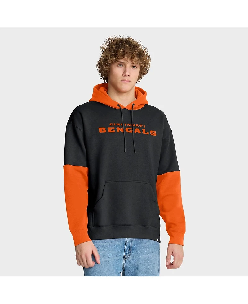 Fanatics Men's Black Cincinnati Bengals Helmet Pullover Hoodie