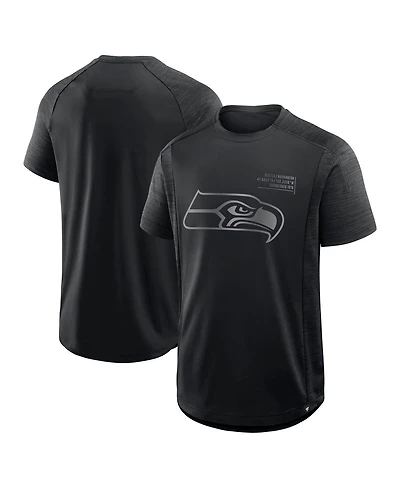 Fanatics Men's Black Seattle Seahawks Deceptive Juke T-Shirt