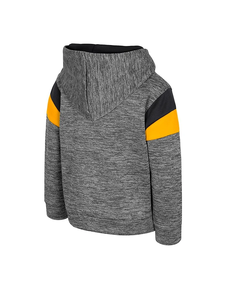 Colosseum Toddler Gray Iowa Hawkeyes Wizard City Hoodie