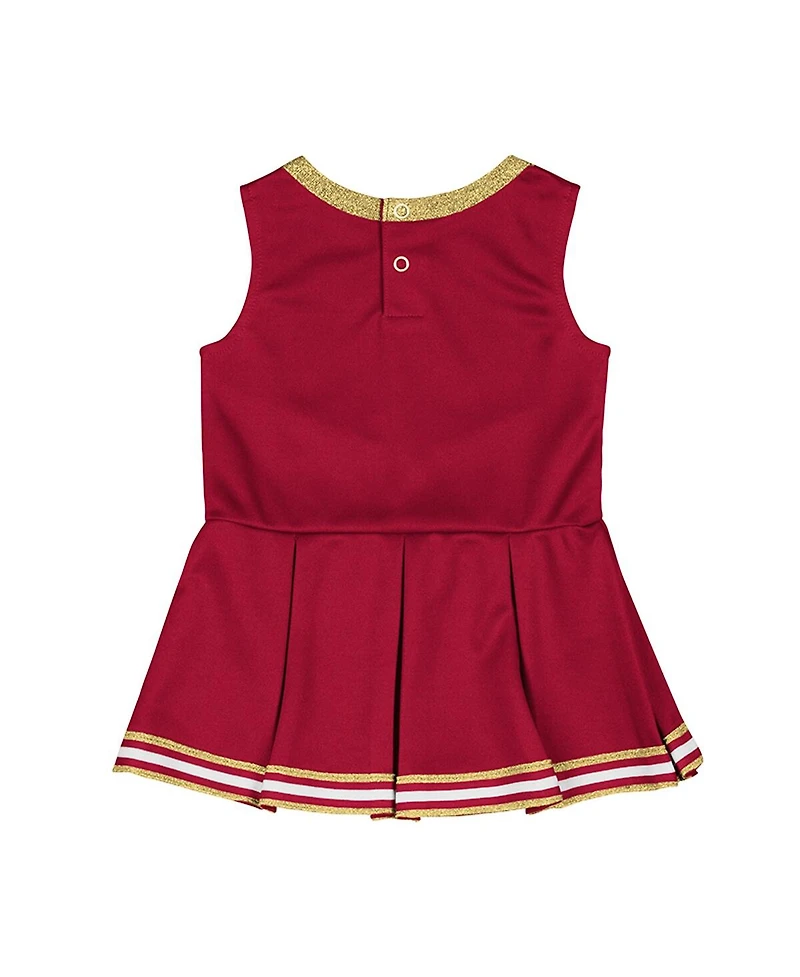 Colosseum Girls Baby Boys and Girls Cardinal Usc Trojans Lollipop Park Cheer Dress