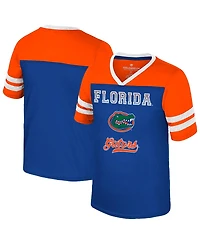 Colosseum Big Girls Royal Florida Gators Princess Bubblegum Bling T-Shirt