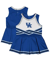 Colosseum Girls Baby Boys and Girls Royal Kentucky Wildcats Lollipop Park Cheer Dress