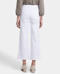 Nydj Women's Waist-Match Teresa Wide Leg Ankle Jeans