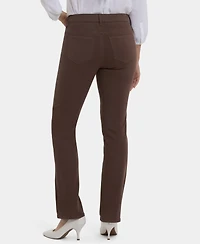 Nydj Women's High Rise Marilyn Straight Jeans