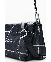 Desigual Women's Medium shiny crossbody bag