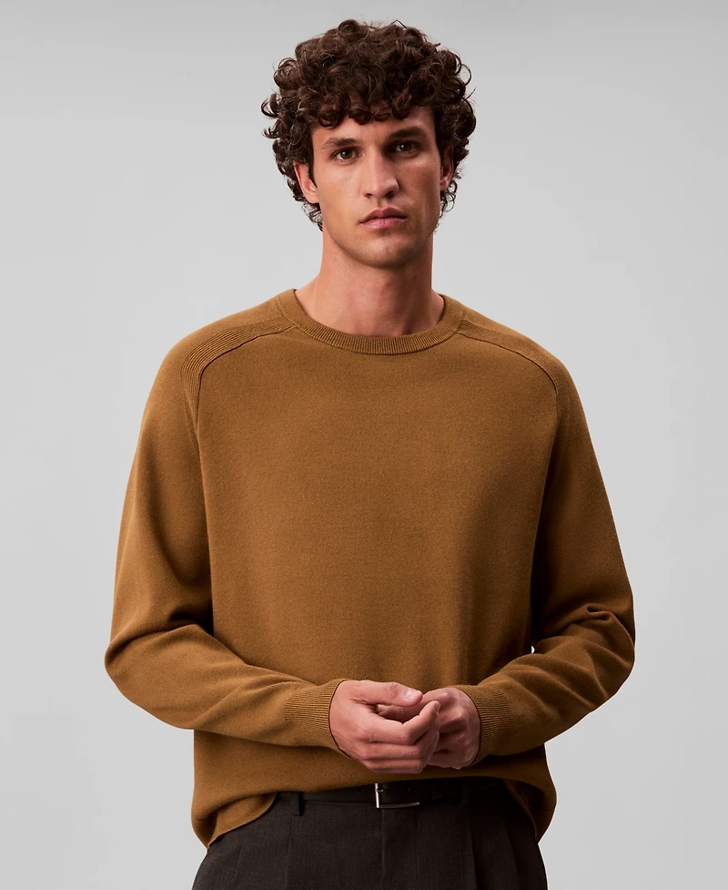 Calvin Klein Men's Tech Knit Crewneck Sweater