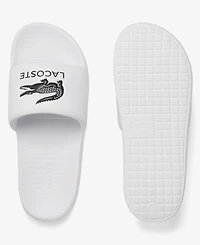 Lacoste Men's Serve Round Toe Slip-On Slides