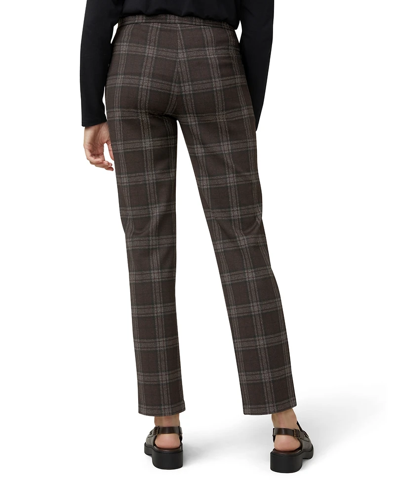 Hue Women's Plaid Pattern Trouser Pants