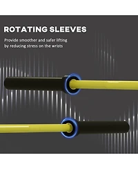 Soozier Olympic Weight Bar, 1500lbs Weight Capacity,