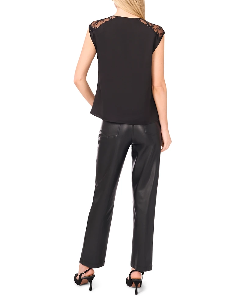 Vince Camuto Women's Cowl Neck Drape Top