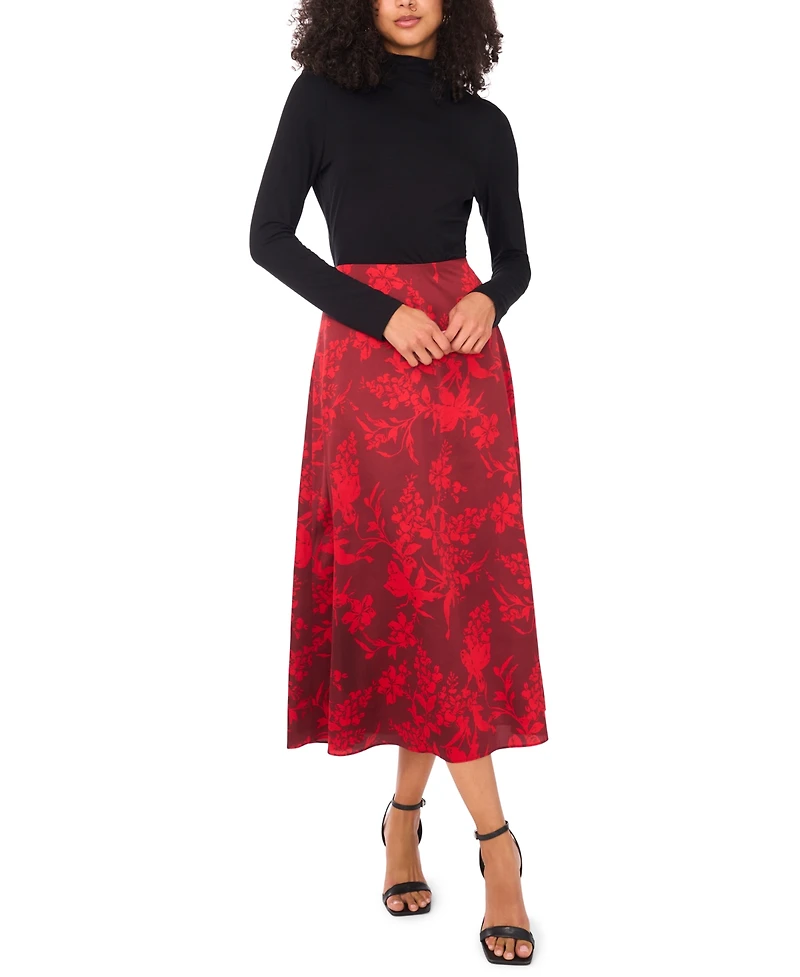Vince Camuto Women's A-Line Midi Skirt