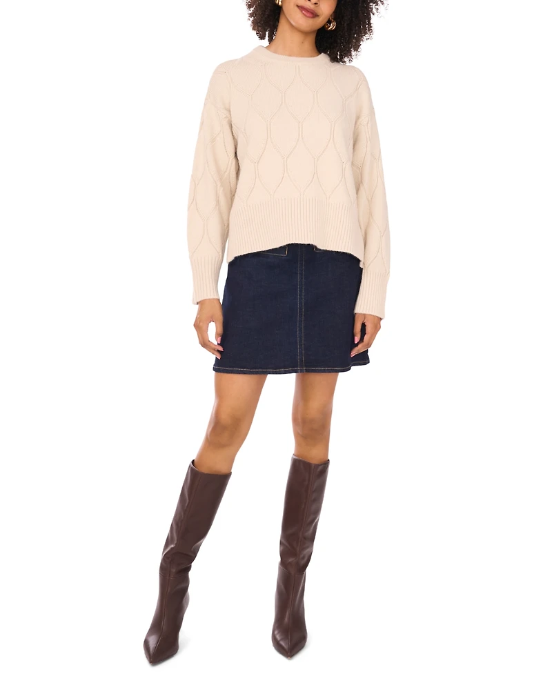 Vince Camuto Women's Long Sleeve Sweater