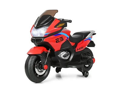 12V Kids Ride-On Electric Motorcycle – Red