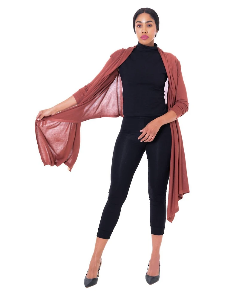 Dai Moda Women's Dm Cat Wrap Shawl