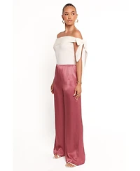 Petal and Pup Carissa Satin Pants