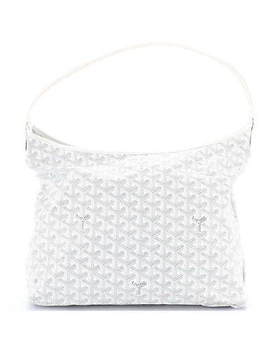 Pre-Owned Goyard Boheme Hobo Coated Canvas