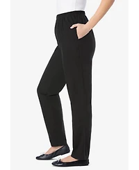 Woman Within Women's 7-Day Straight-Leg Denim Jean