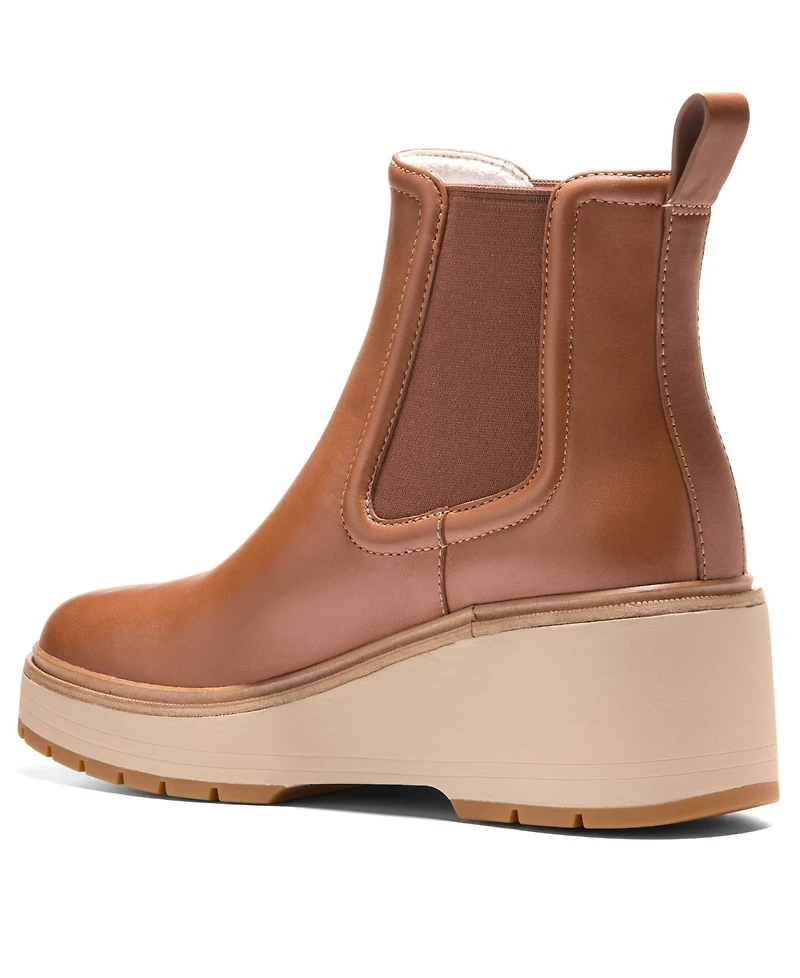 Cole Haan Women's Zerogrand Cityquest Waterproof Wedge Booties