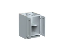 Casainc W24"x D24"x H34.5" Kitchen Base Cabinet with 2 Doors