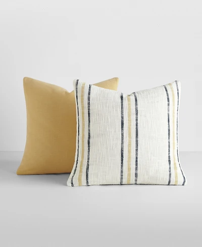 ienjoy Home Yarn-Dyed Patterns 2-Pack Decor Pillows, 20" x
