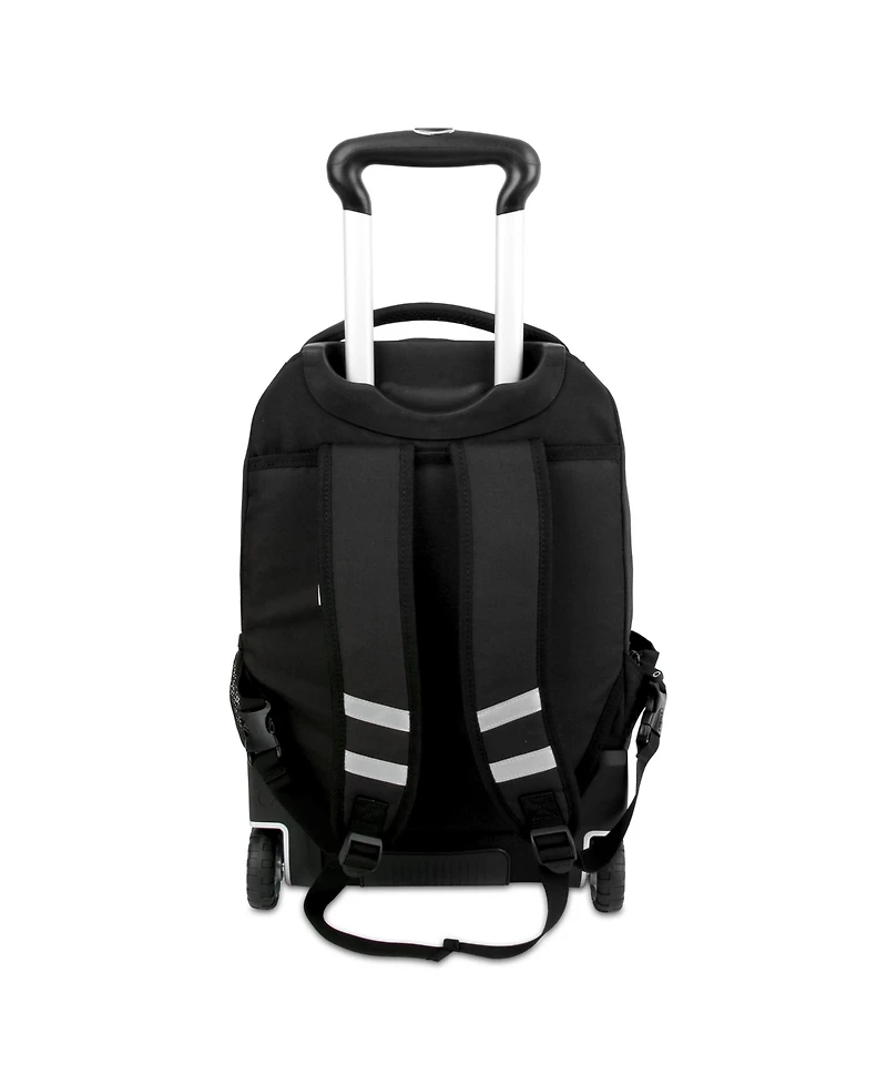 J World Lash Wheeled Backpack with Interior Laptop Sleeve for Travel (19 inch)