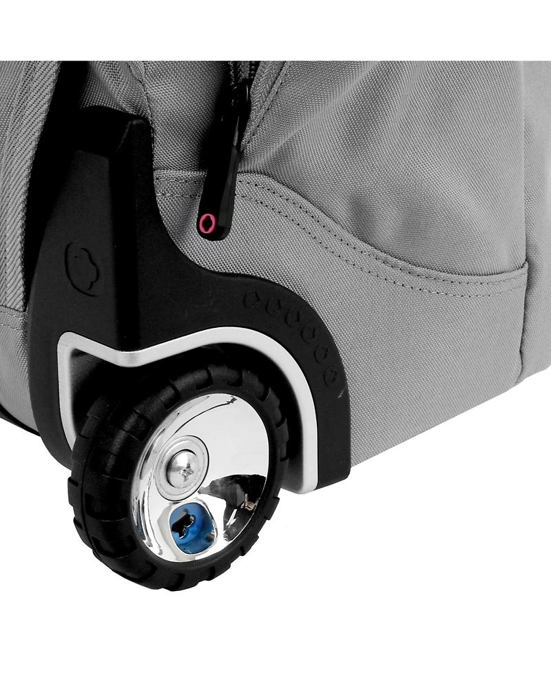 J World Lash Wheeled Backpack with Interior Laptop Sleeve for Travel (19 inch)