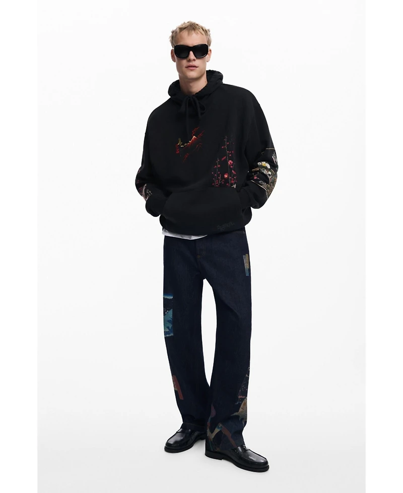 Desigual Men's Landscape hoodie